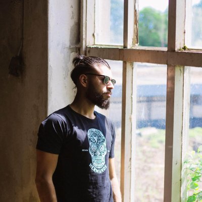 HF SKULL BLACK TEE