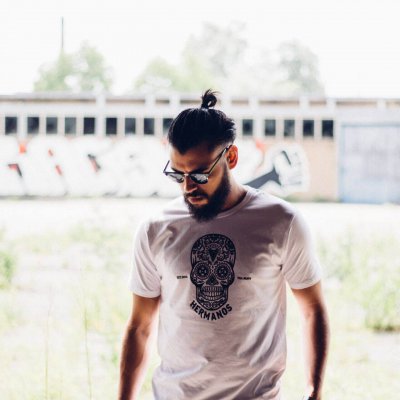 HF SKULL WHITE TEE