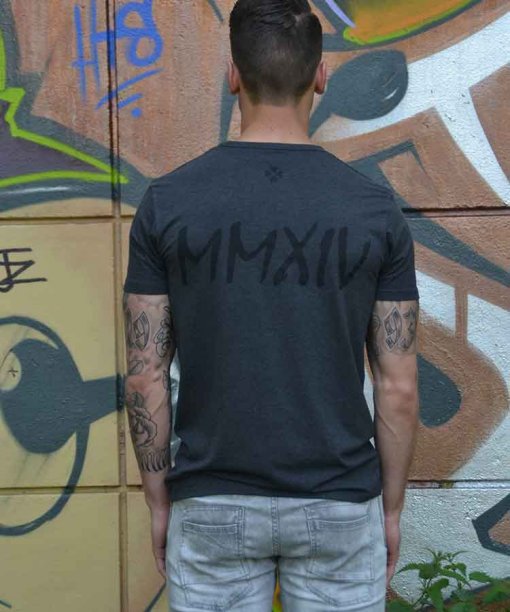 HF CHARCOAL TEE - Afbeelding 2